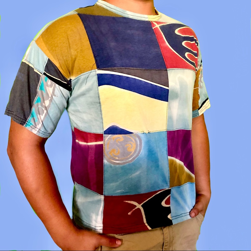 Vintage patchwork T-shirt